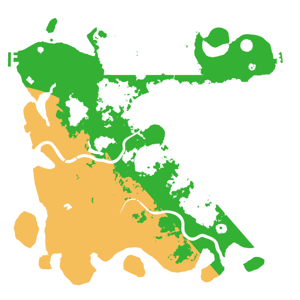 Biome Rust Map: Procedural Map, Size: 4250, Seed: 1754693746
