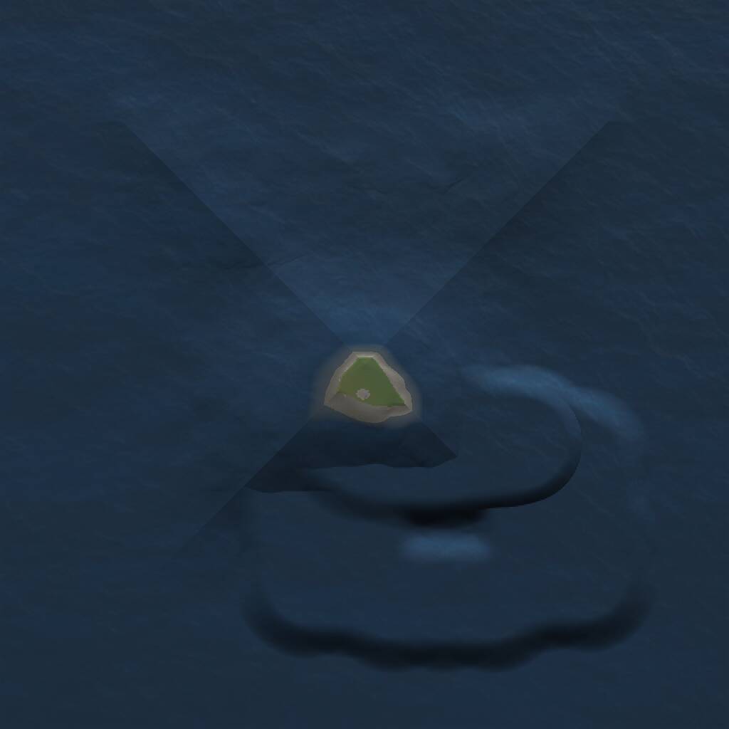 Rust Map: Procedural Map, Size: 1000, Seed: 553186269, 1 Monuments