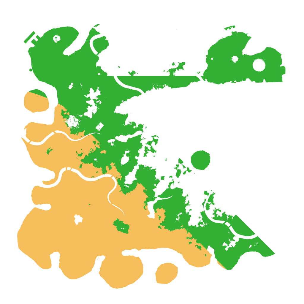 Biome Rust Map: Procedural Map, Size: 4250, Seed: 1758075858