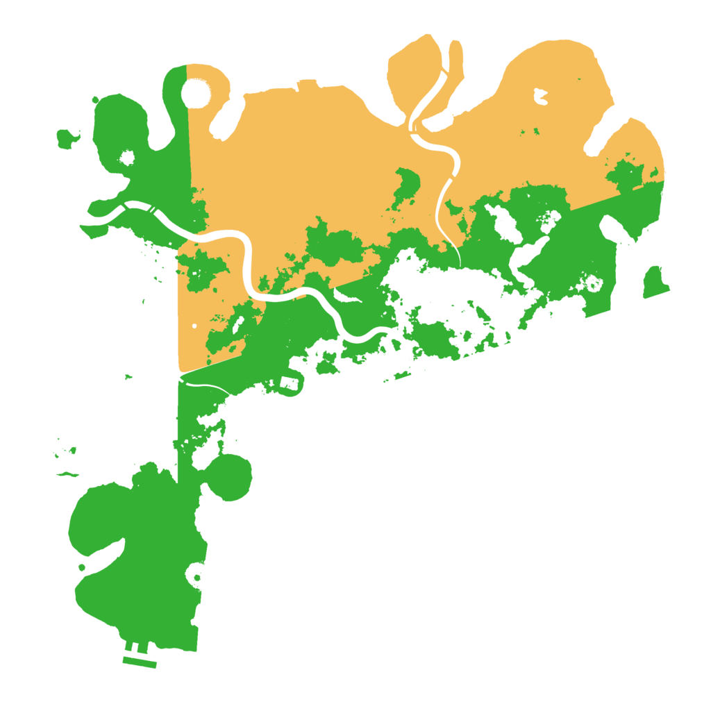 Biome Rust Map: Procedural Map, Size: 4250, Seed: 130827049