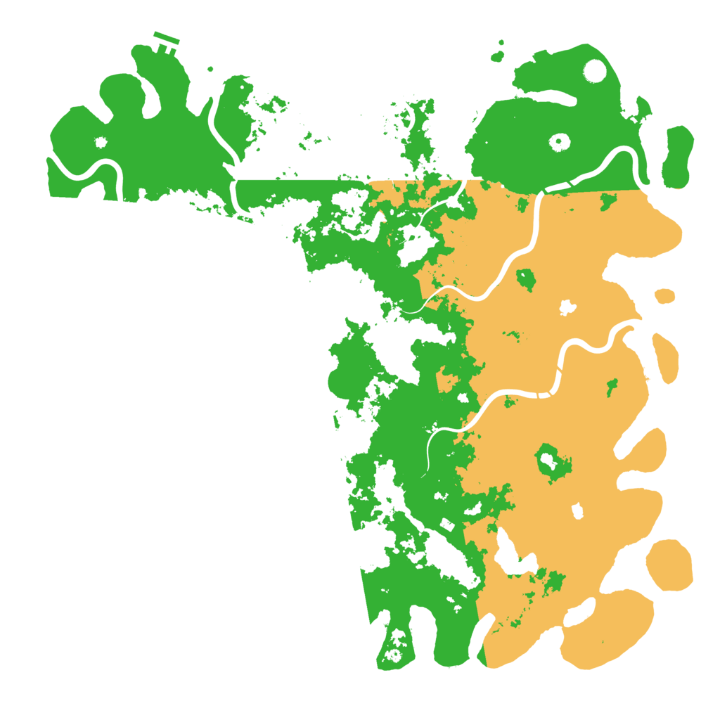 Biome Rust Map: Procedural Map, Size: 5500, Seed: 250362858