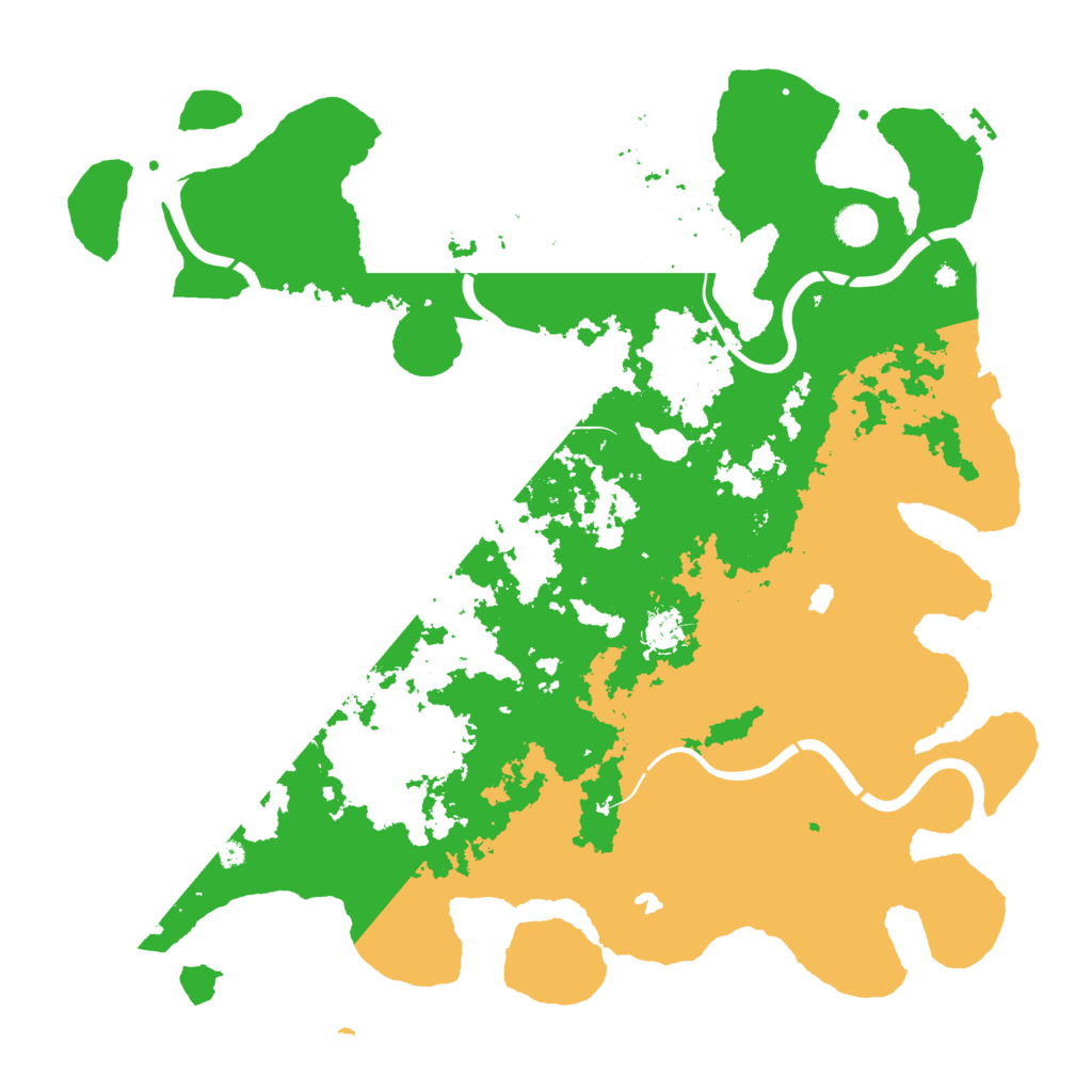 Biome Rust Map: Procedural Map, Size: 4500, Seed: 1141758143