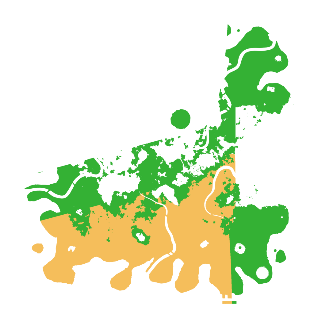 Biome Rust Map: Procedural Map, Size: 4500, Seed: 17529683
