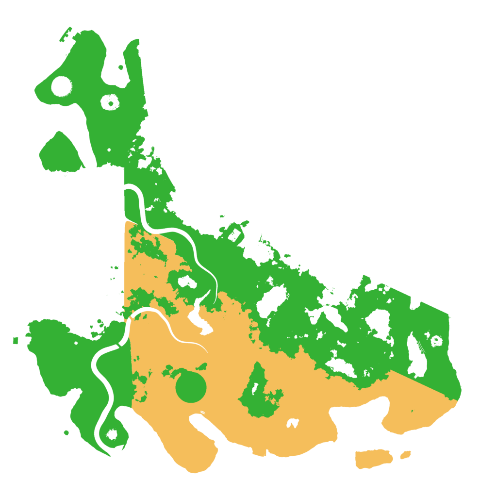 Biome Rust Map: Procedural Map, Size: 4250, Seed: 23976914