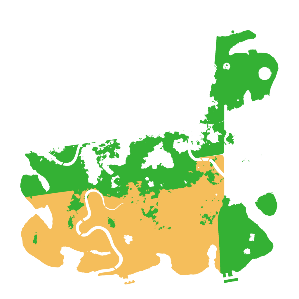 Biome Rust Map: Procedural Map, Size: 4250, Seed: 33424507