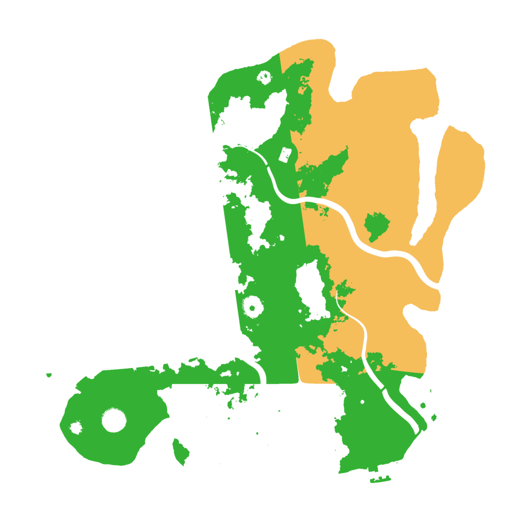 Biome Rust Map: Procedural Map, Size: 3750, Seed: 834635979