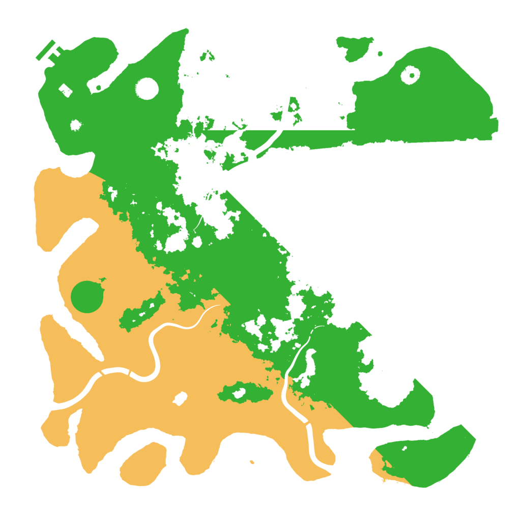 Biome Rust Map: Procedural Map, Size: 4250, Seed: 656360656