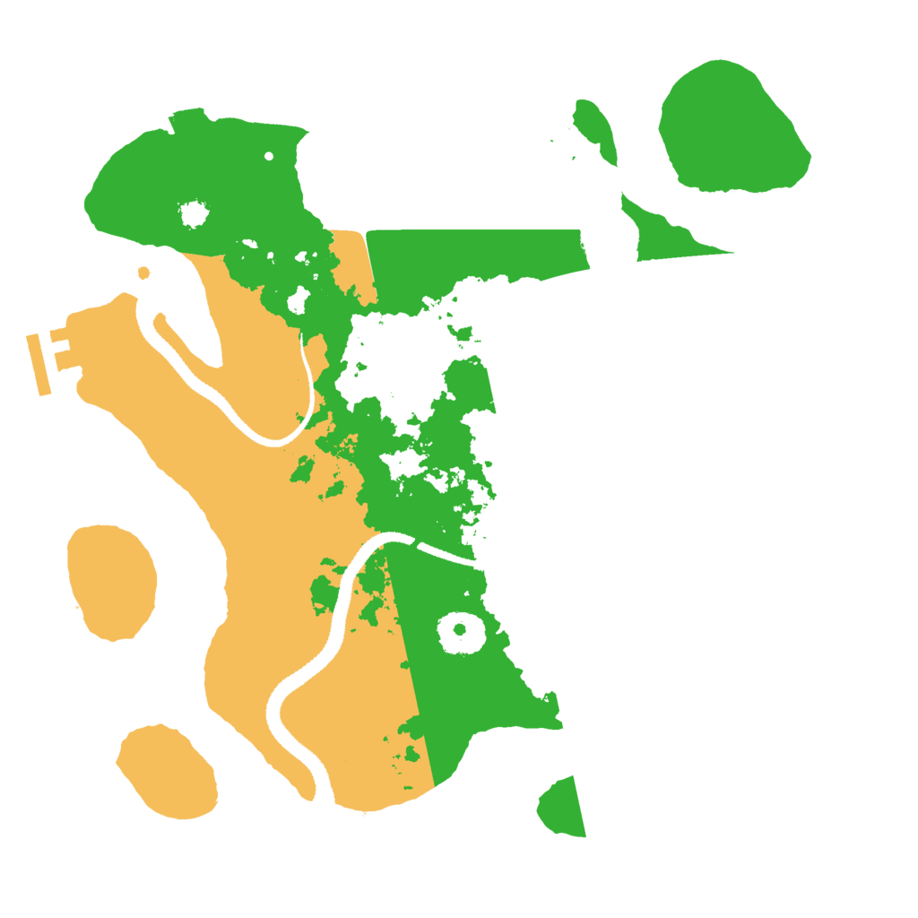 Biome Rust Map: Procedural Map, Size: 3000, Seed: 571805717
