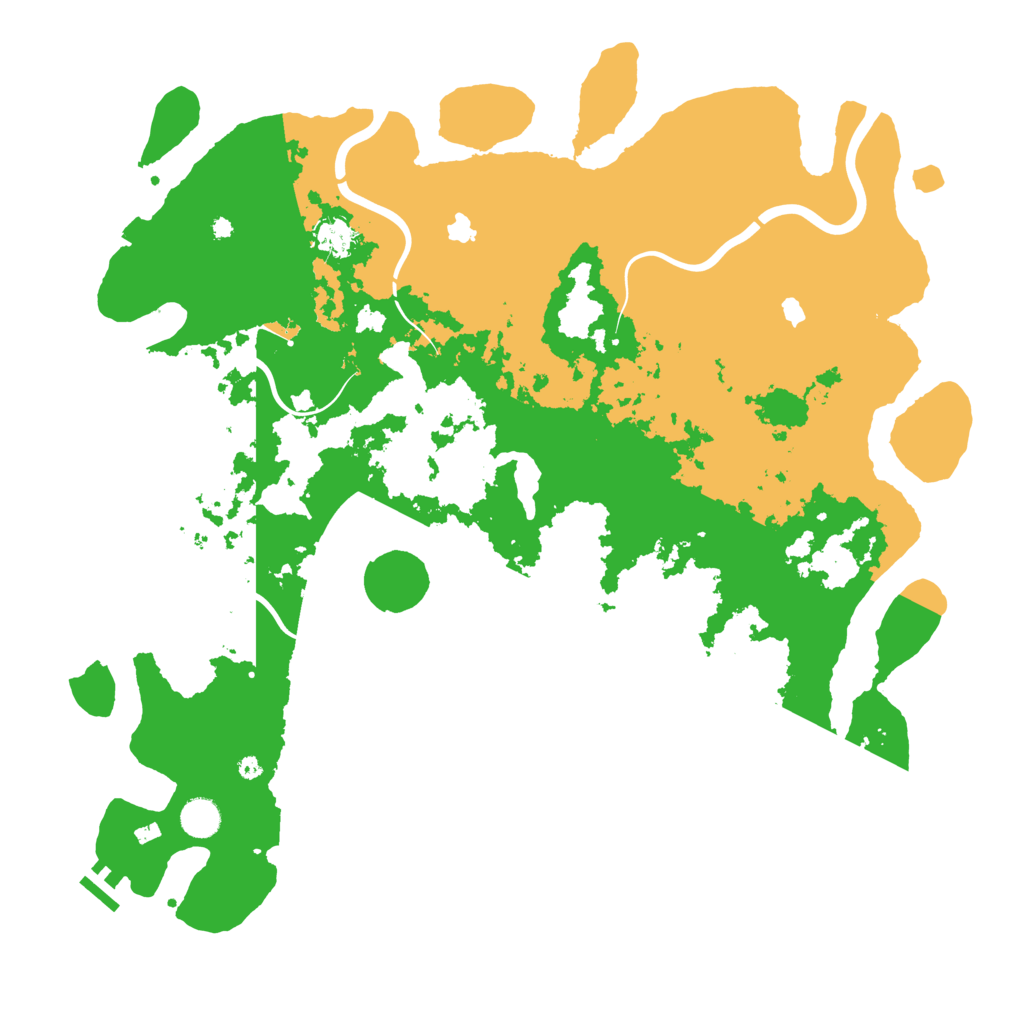 Biome Rust Map: Procedural Map, Size: 4500, Seed: 1815008087
