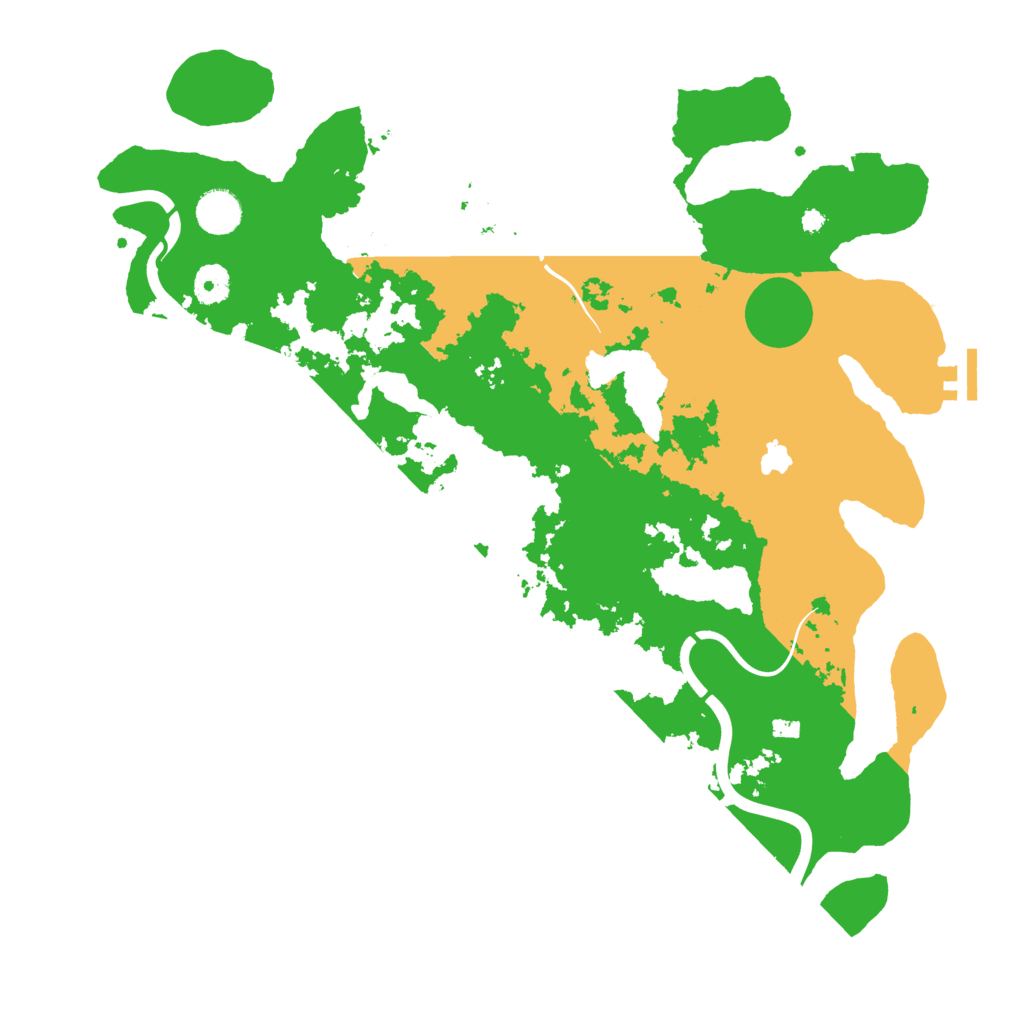 Biome Rust Map: Procedural Map, Size: 4000, Seed: 1049130553