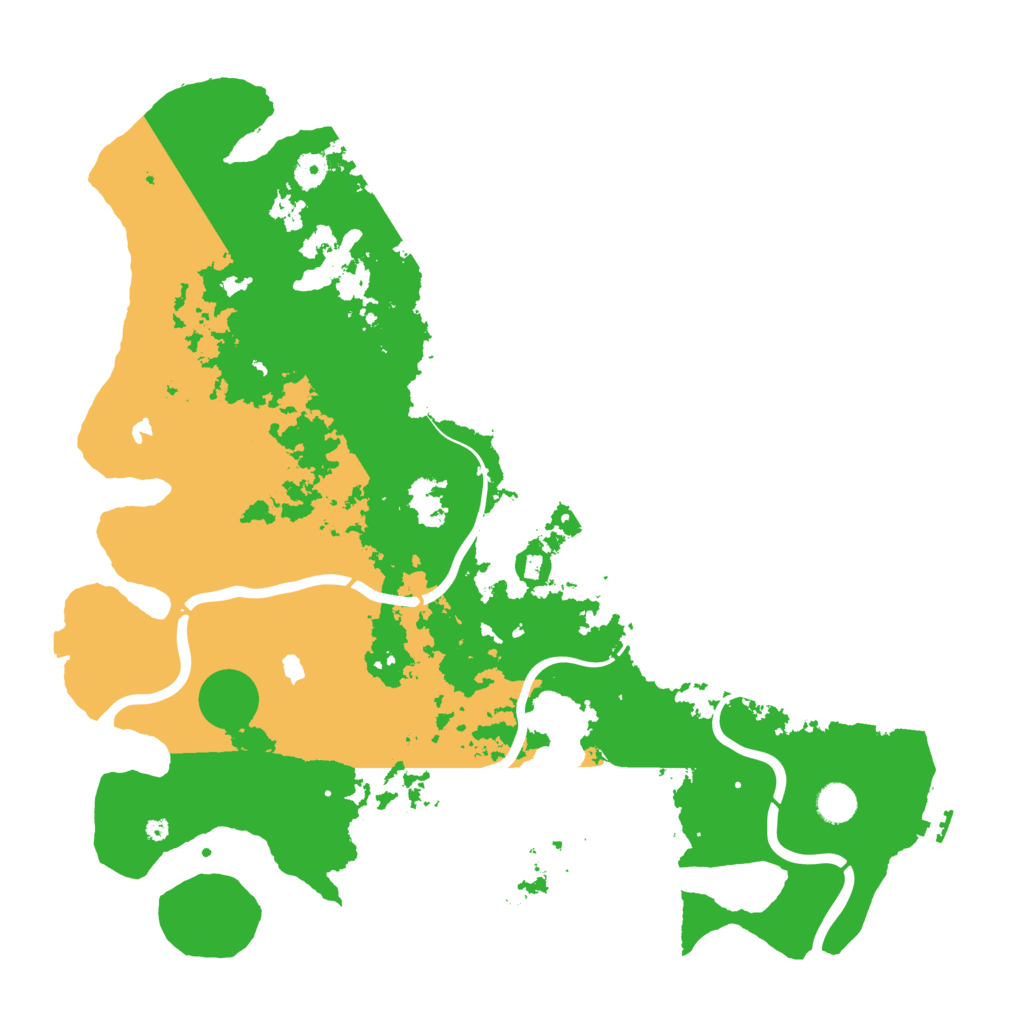 Biome Rust Map: Procedural Map, Size: 4500, Seed: 1857388802