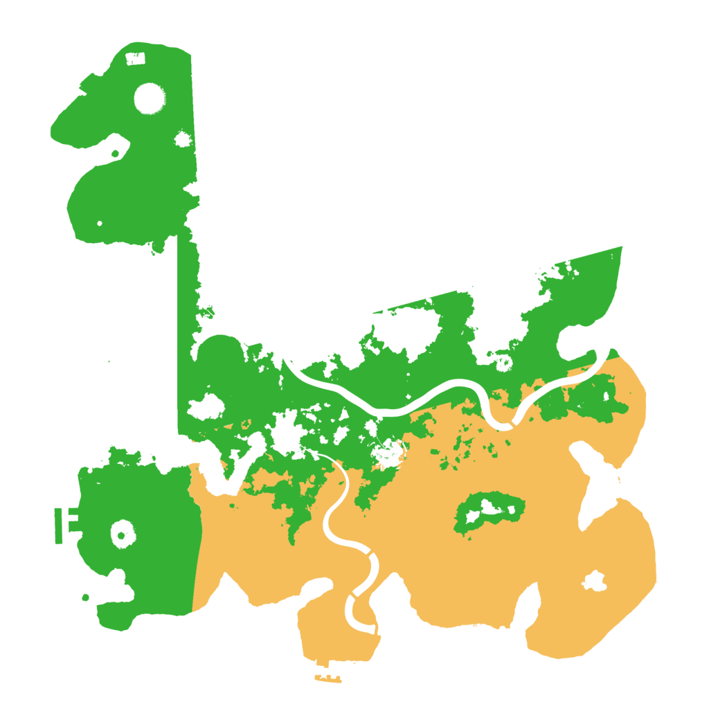 Biome Rust Map: Procedural Map, Size: 4000, Seed: 831933676