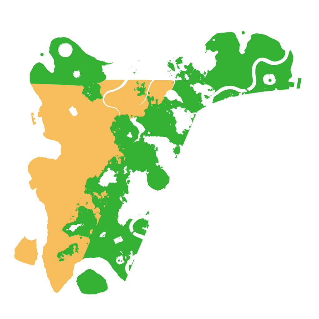 Biome Rust Map: Procedural Map, Size: 4000, Seed: 1880042
