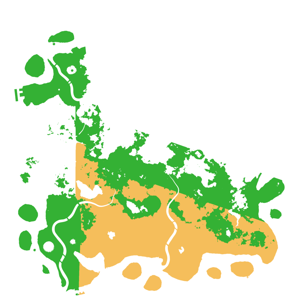 Biome Rust Map: Procedural Map, Size: 5000, Seed: 867289206