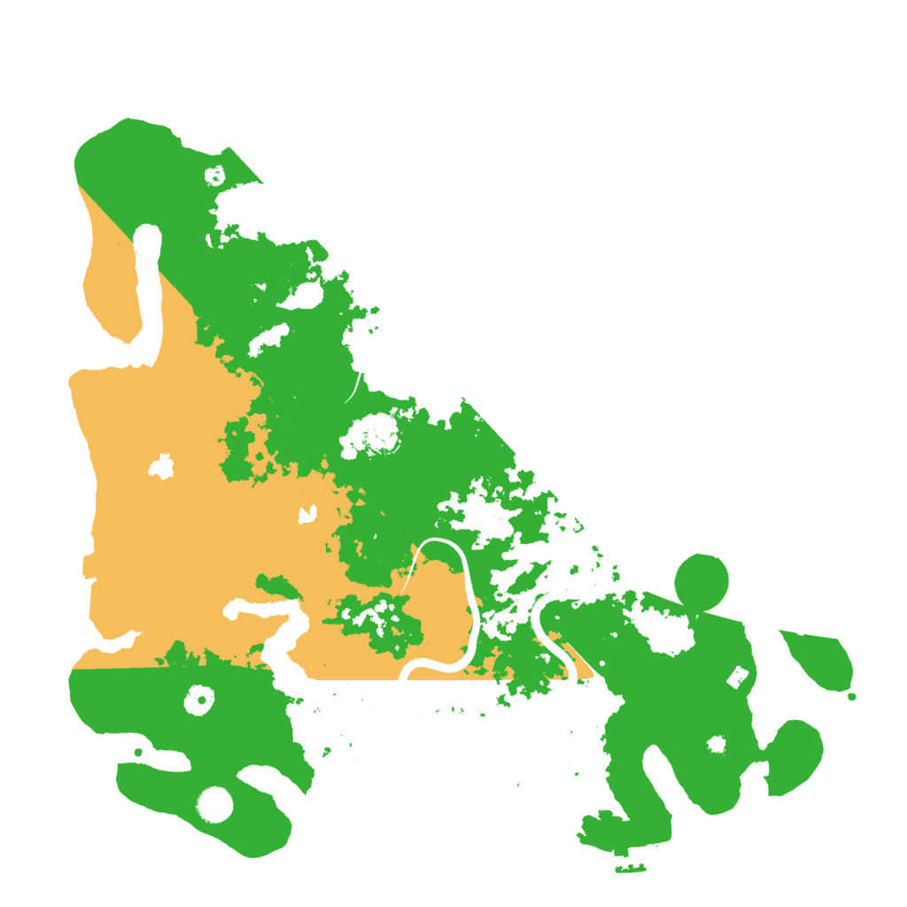 Biome Rust Map: Procedural Map, Size: 4500, Seed: 764924201