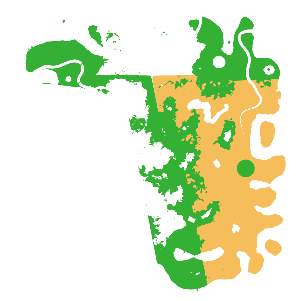 Biome Rust Map: Procedural Map, Size: 4500, Seed: 287987312