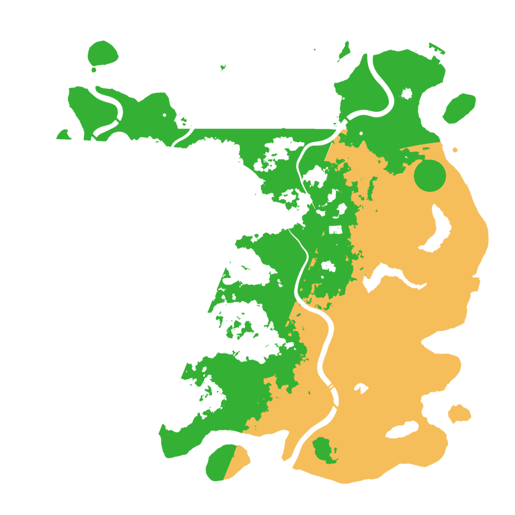 Biome Rust Map: Procedural Map, Size: 4250, Seed: 1744612851