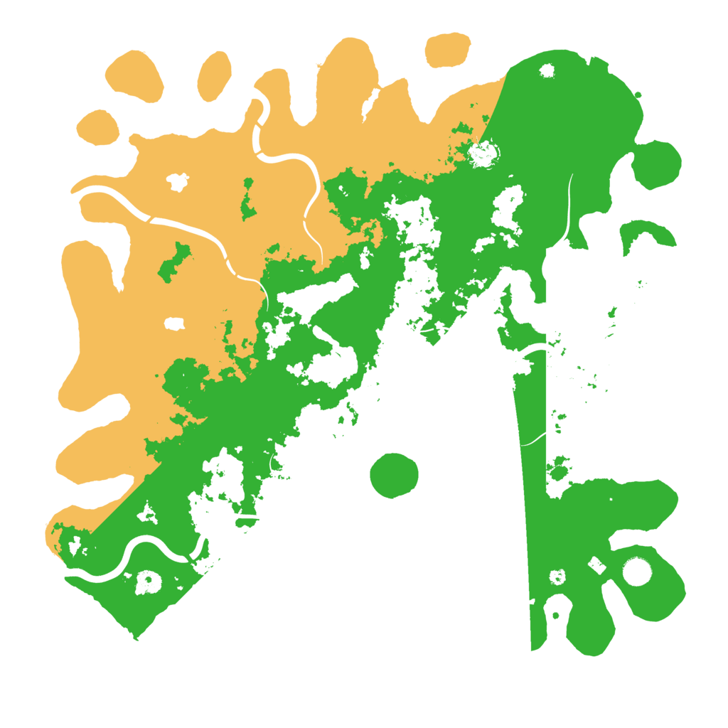 Biome Rust Map: Procedural Map, Size: 4500, Seed: 778588815