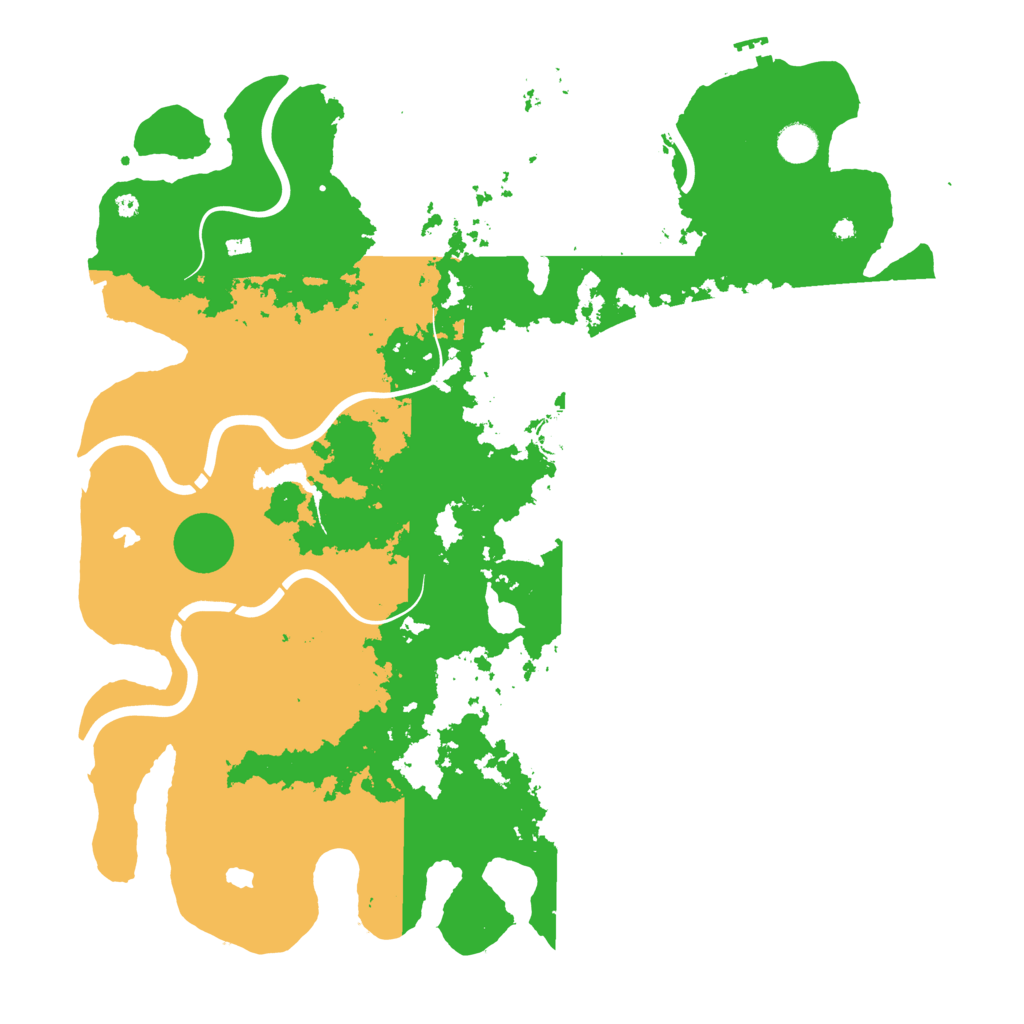 Biome Rust Map: Procedural Map, Size: 4500, Seed: 1668604748