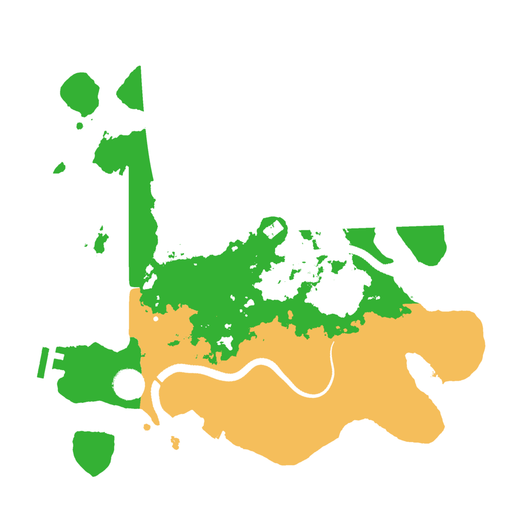 Biome Rust Map: Procedural Map, Size: 3000, Seed: 1438818470