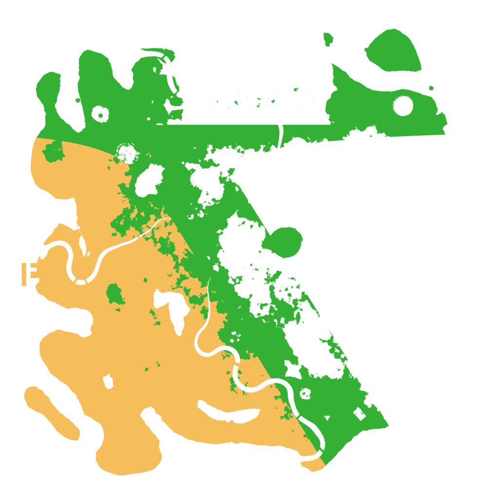 Biome Rust Map: Procedural Map, Size: 4400, Seed: 765515057