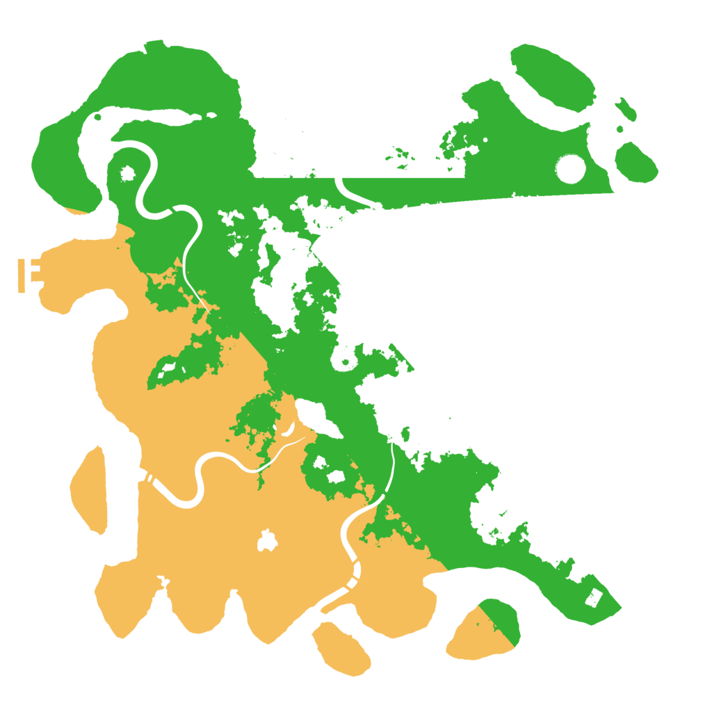Biome Rust Map: Procedural Map, Size: 4250, Seed: 1521617490