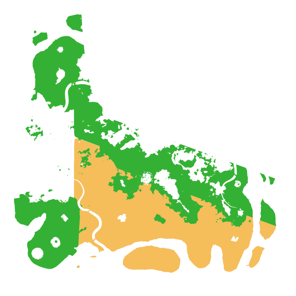 Biome Rust Map: Procedural Map, Size: 4500, Seed: 1399804238