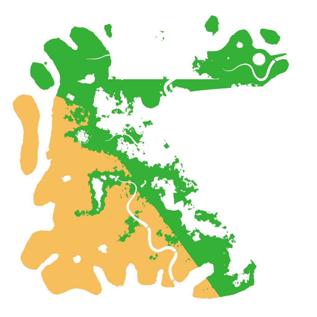 Biome Rust Map: Procedural Map, Size: 4500, Seed: 470083950