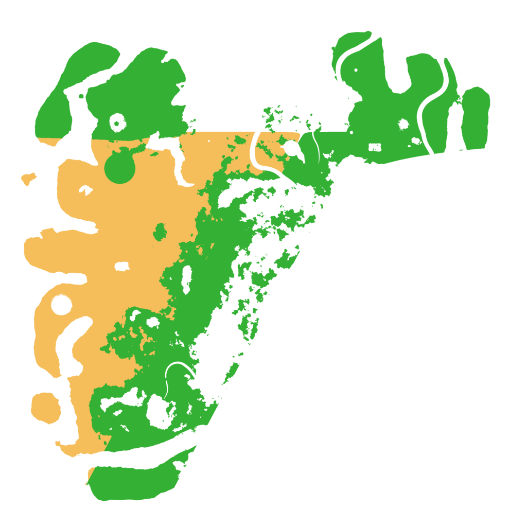 Biome Rust Map: Procedural Map, Size: 4500, Seed: 1811873835
