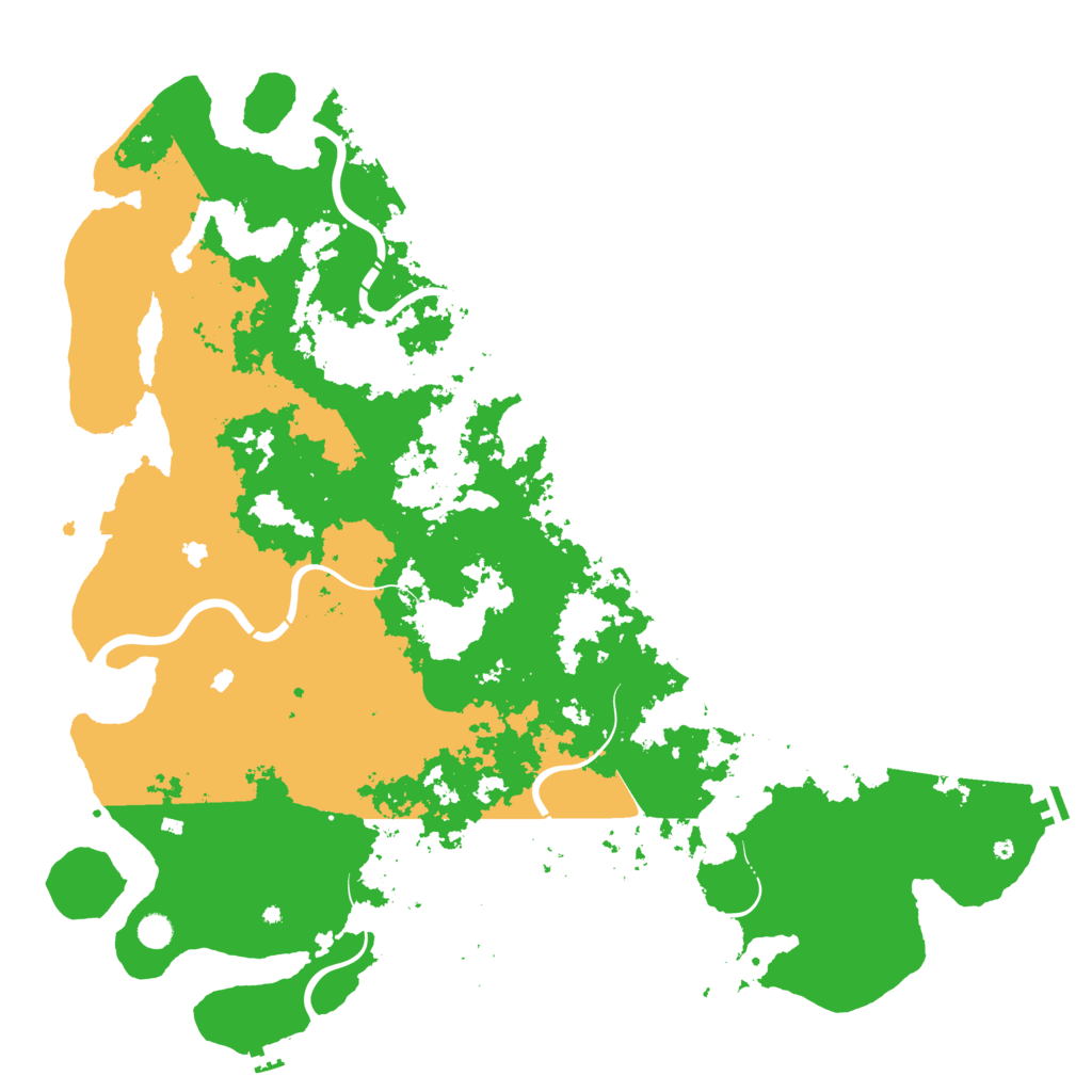 Biome Rust Map: Procedural Map, Size: 5500, Seed: 618937158