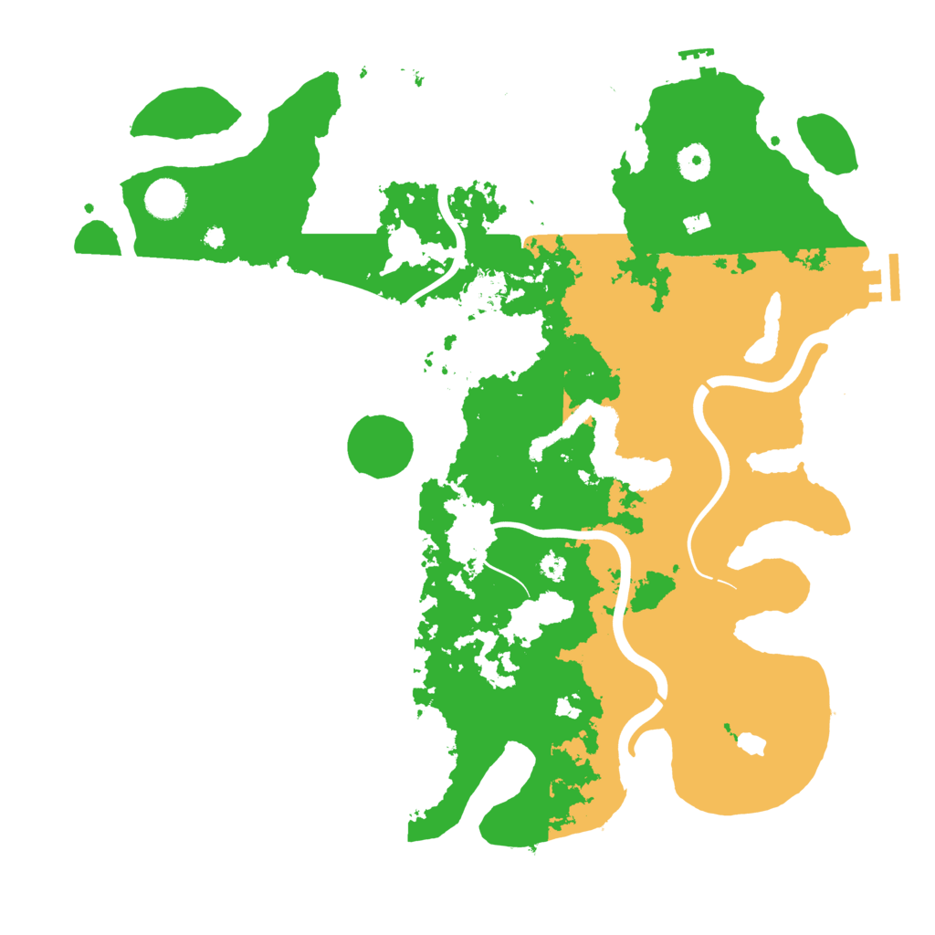 Biome Rust Map: Procedural Map, Size: 4000, Seed: 858659913