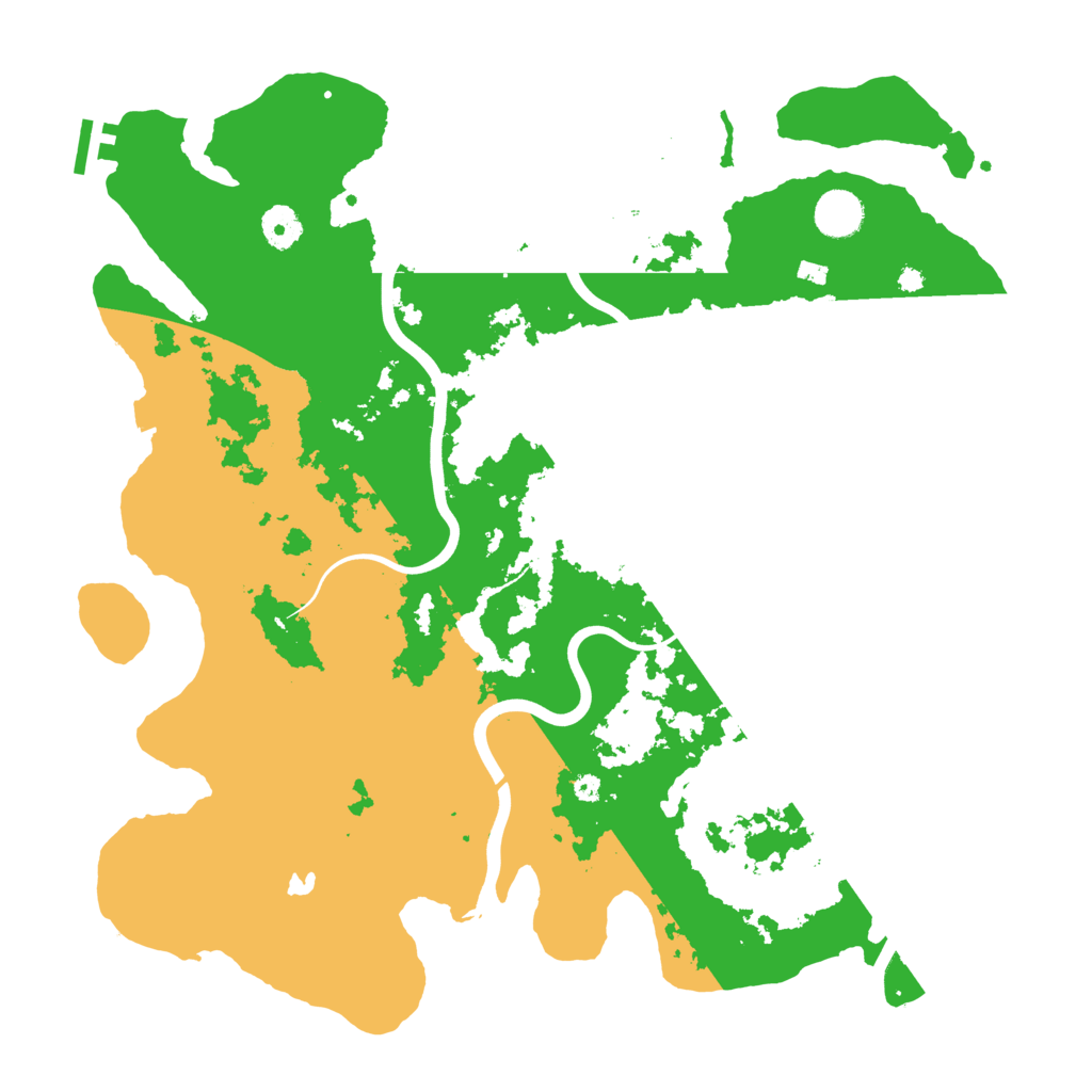 Biome Rust Map: Procedural Map, Size: 4000, Seed: 1582051775
