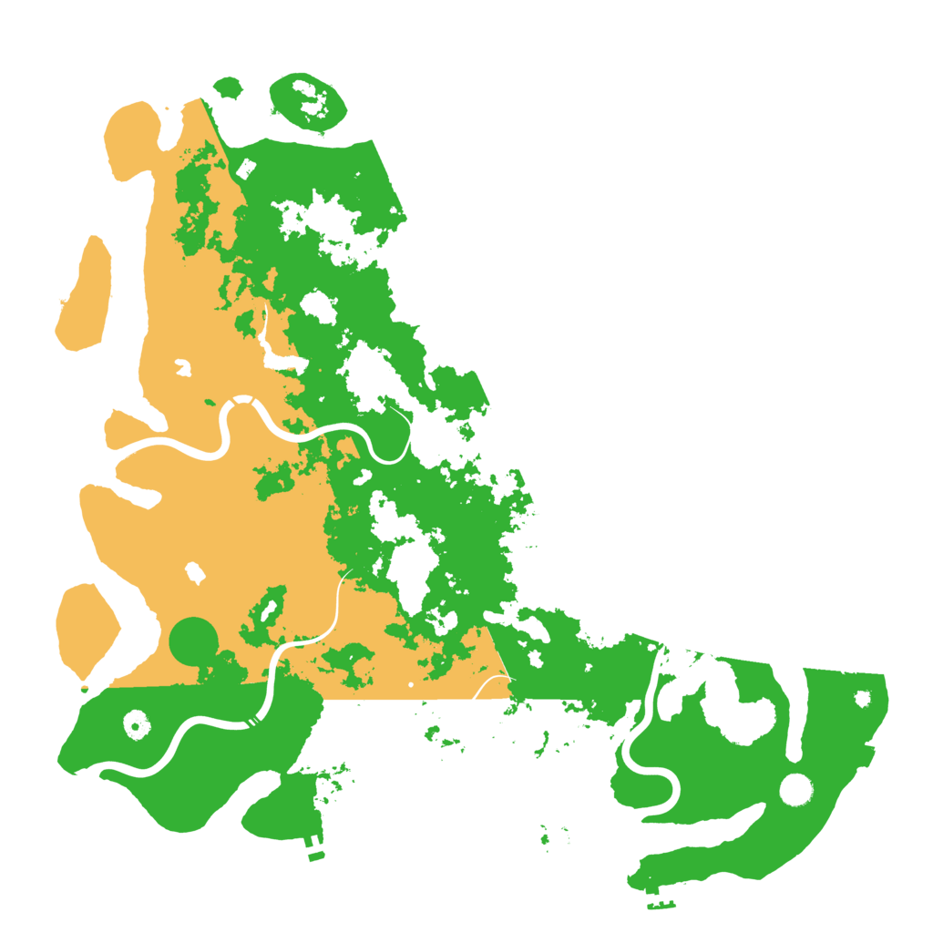 Biome Rust Map: Procedural Map, Size: 5000, Seed: 491047814