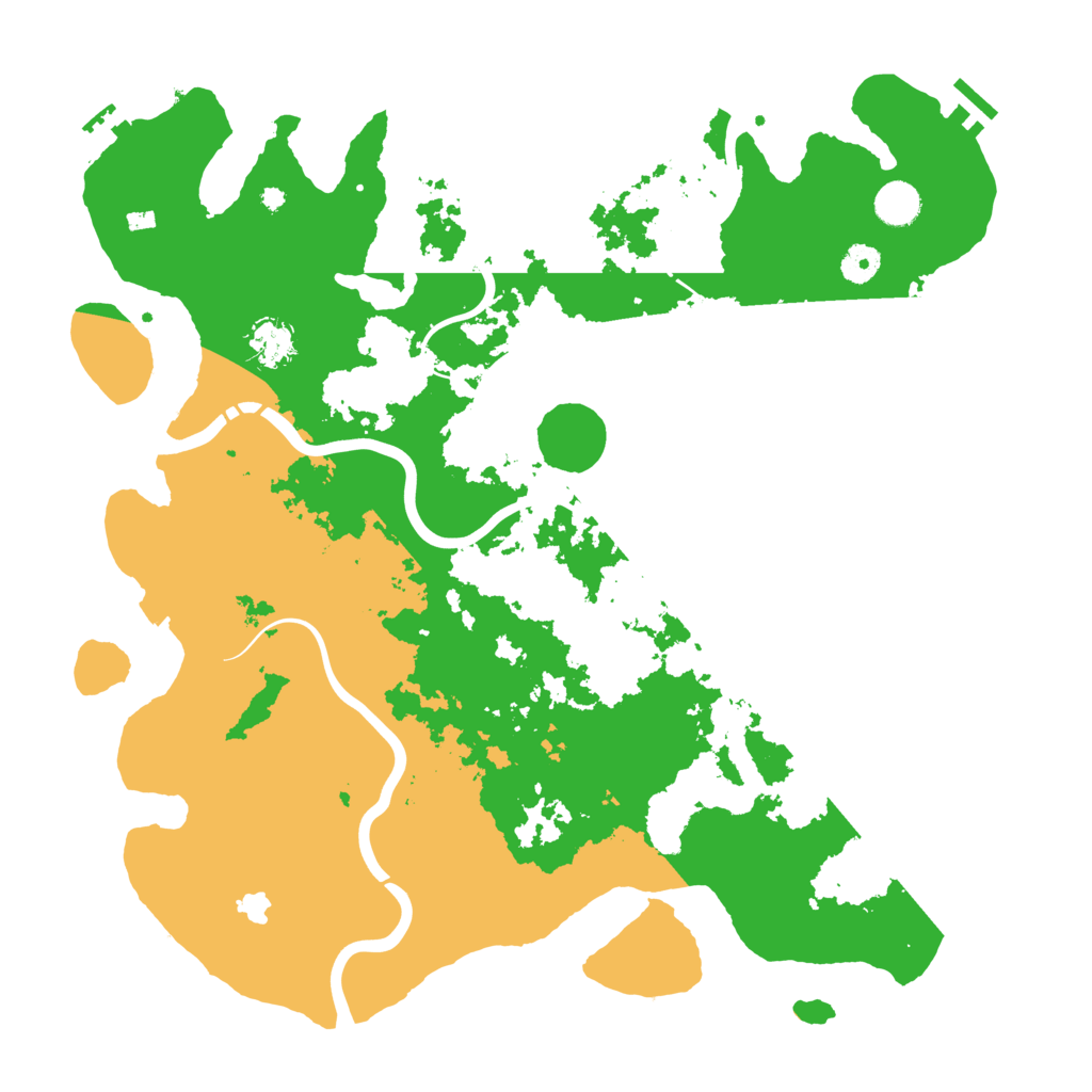 Biome Rust Map: Procedural Map, Size: 4250, Seed: 693533362