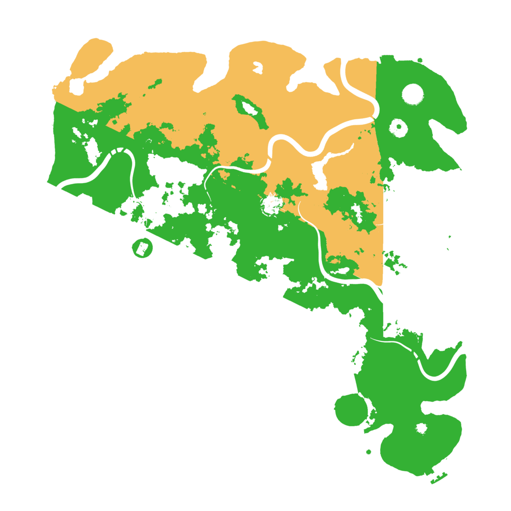 Biome Rust Map: Procedural Map, Size: 4250, Seed: 687528629
