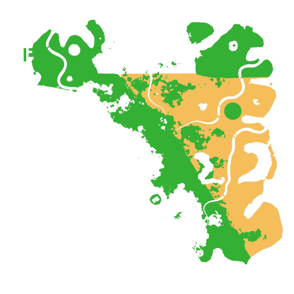 Biome Rust Map: Procedural Map, Size: 4500, Seed: 708964042