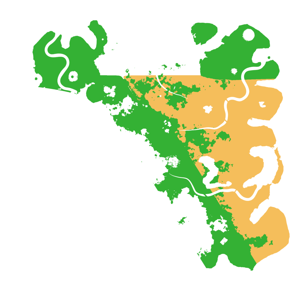 Biome Rust Map: Procedural Map, Size: 4500, Seed: 708964042
