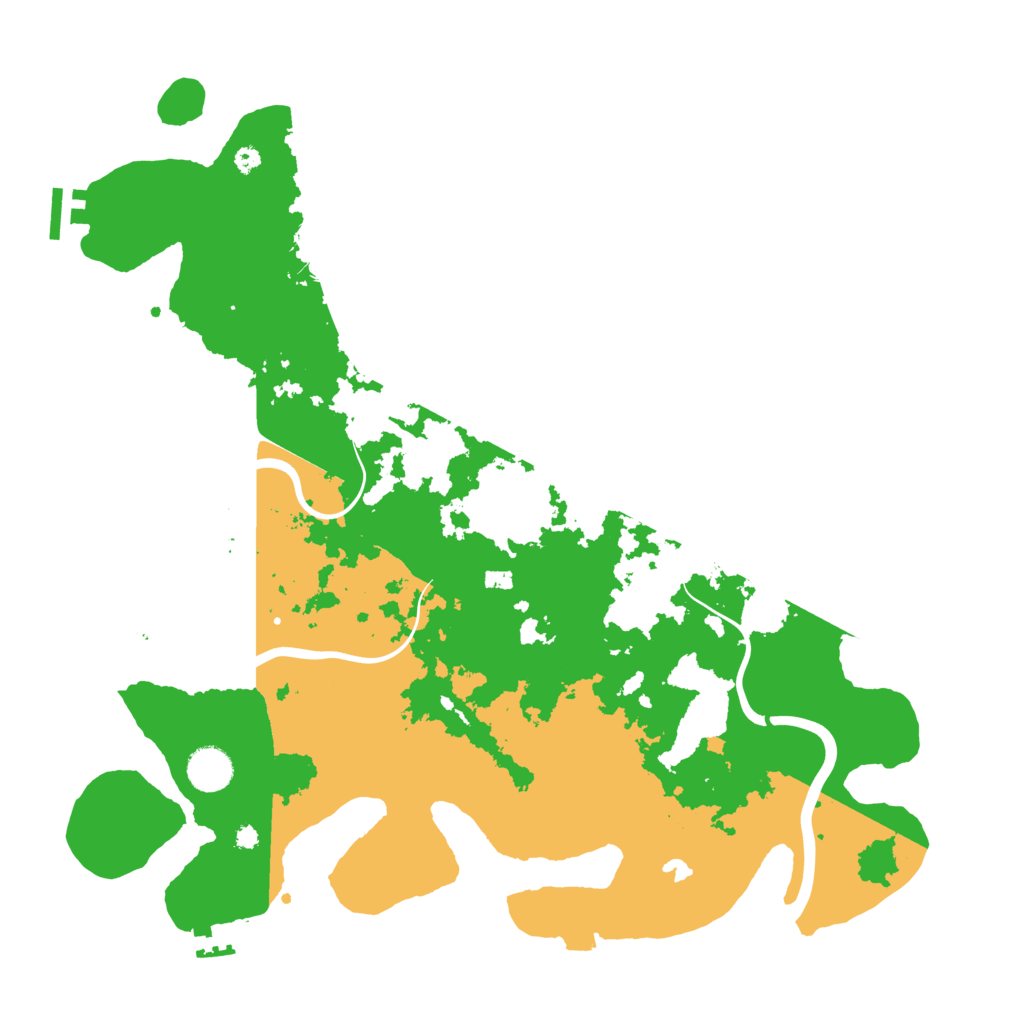 Biome Rust Map: Procedural Map, Size: 4000, Seed: 600913748