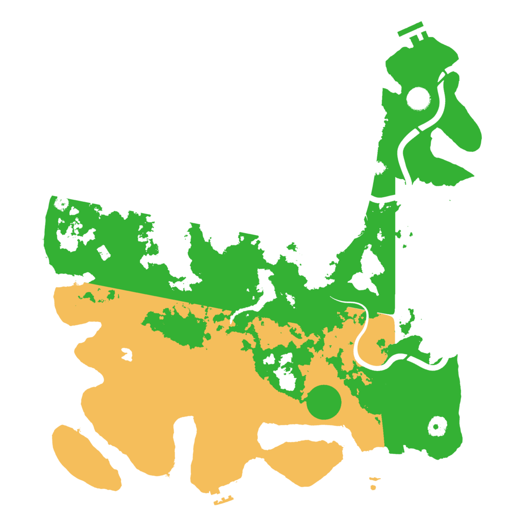 Biome Rust Map: Procedural Map, Size: 4000, Seed: 1086695873
