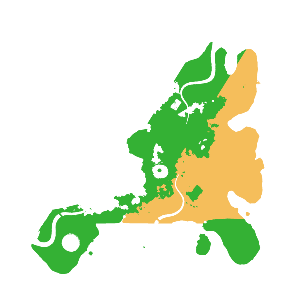 Biome Rust Map: Procedural Map, Size: 3000, Seed: 573220188