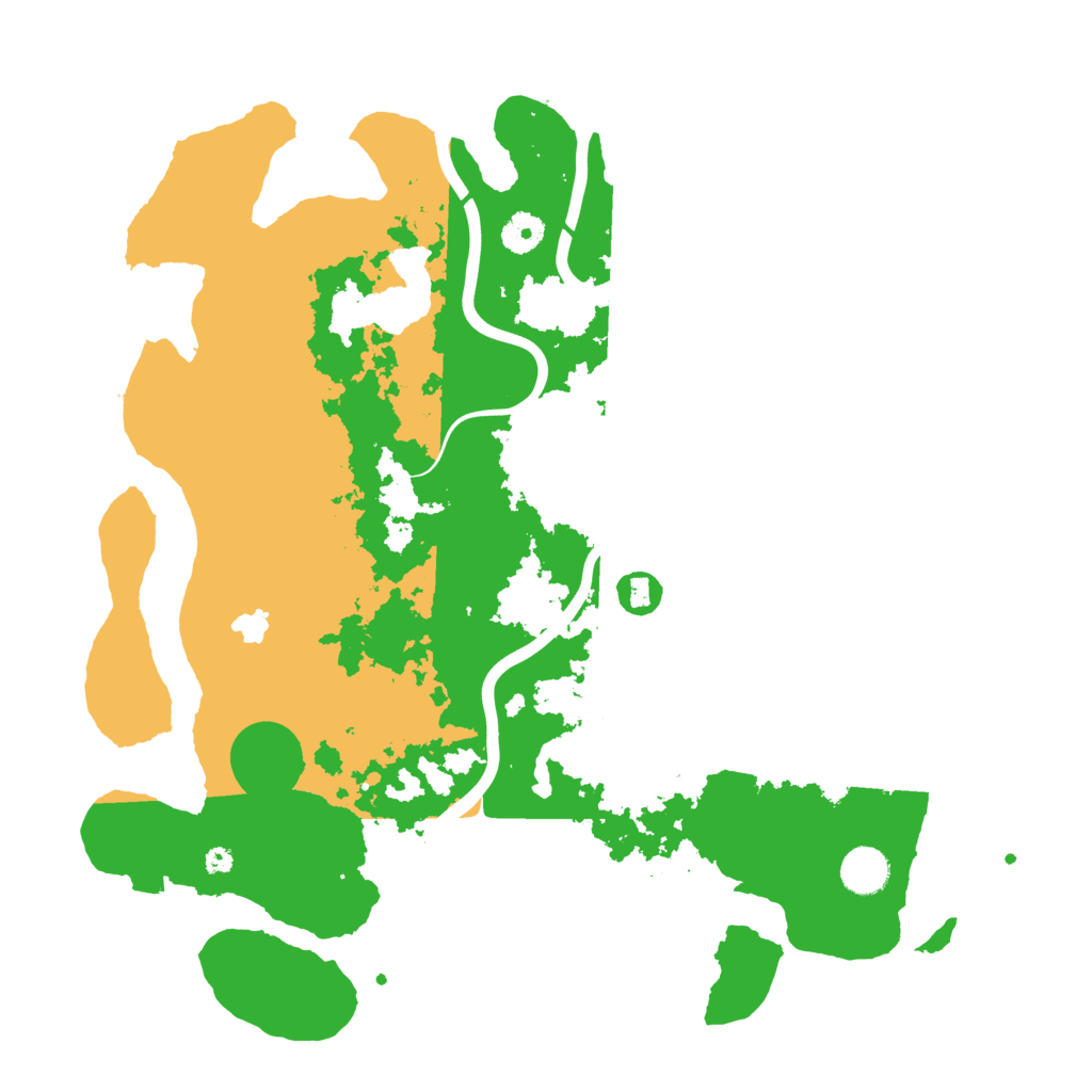 Biome Rust Map: Procedural Map, Size: 4000, Seed: 590591