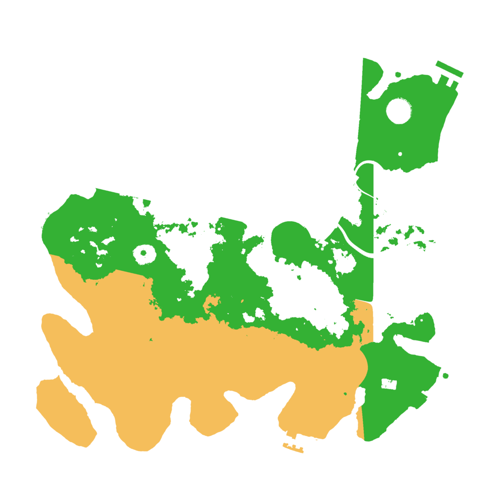 Biome Rust Map: Procedural Map, Size: 3500, Seed: 433569536