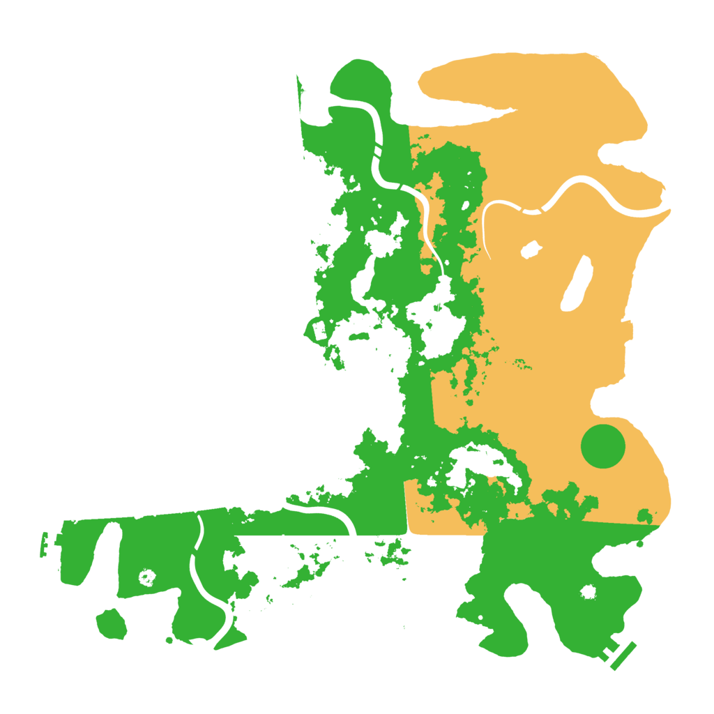 Biome Rust Map: Procedural Map, Size: 4250, Seed: 1540652960