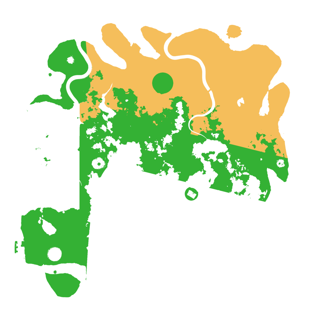 Biome Rust Map: Procedural Map, Size: 4000, Seed: 85688908