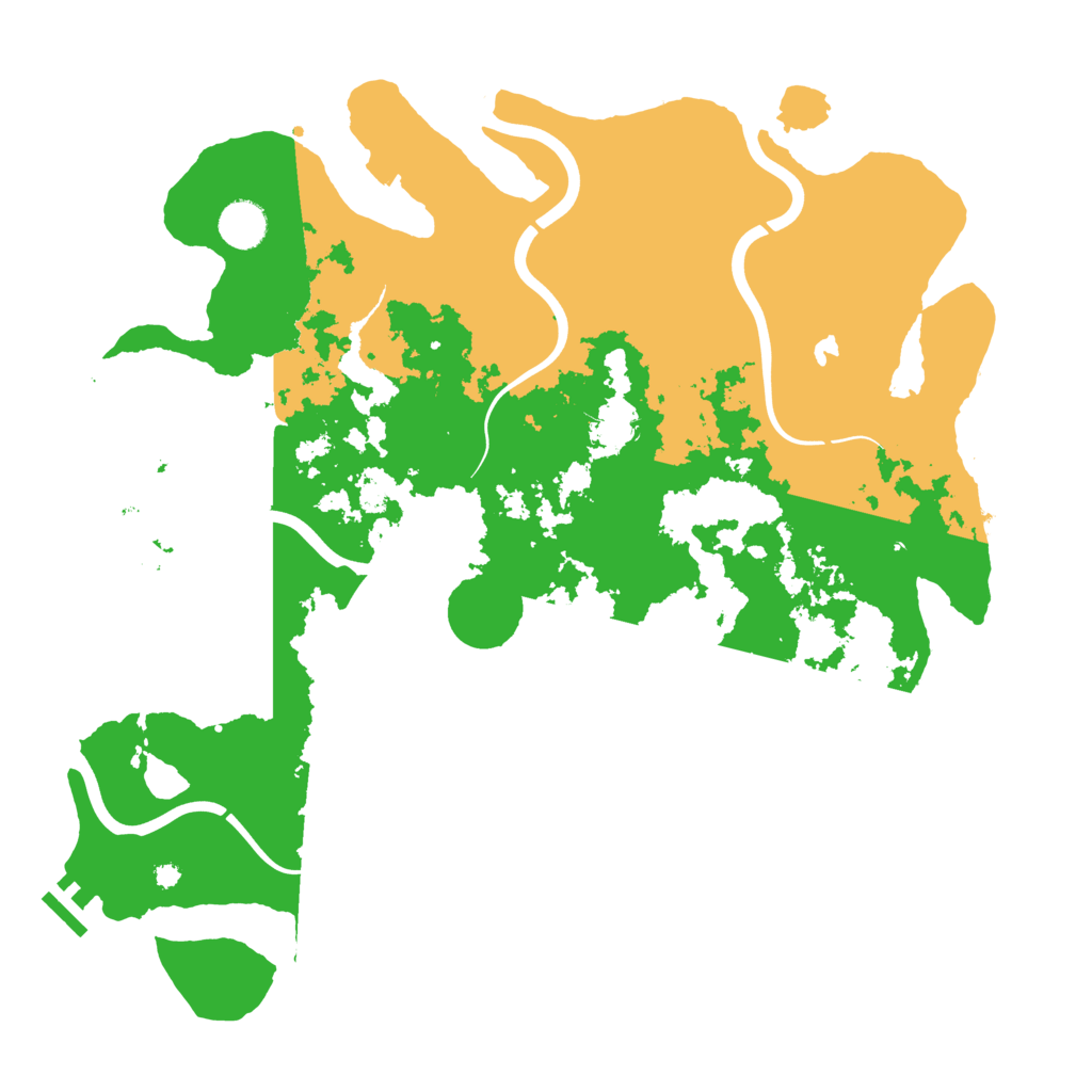 Biome Rust Map: Procedural Map, Size: 4000, Seed: 85688908