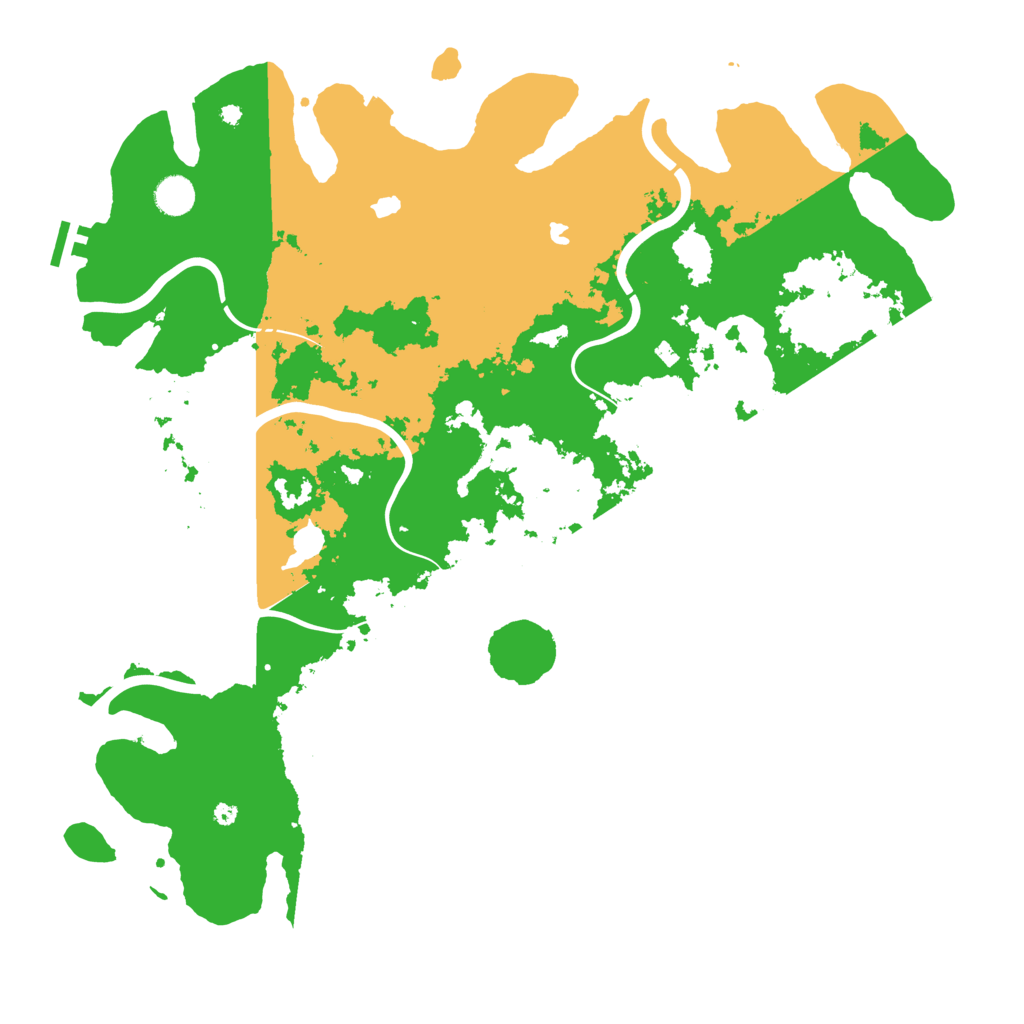 Biome Rust Map: Procedural Map, Size: 4500, Seed: 1134950535