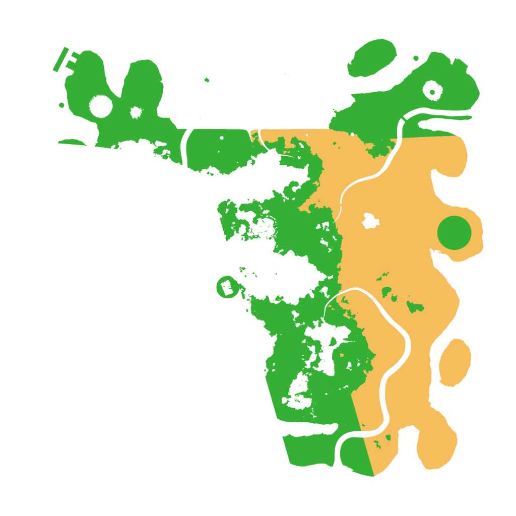 Biome Rust Map: Procedural Map, Size: 4000, Seed: 1701190793