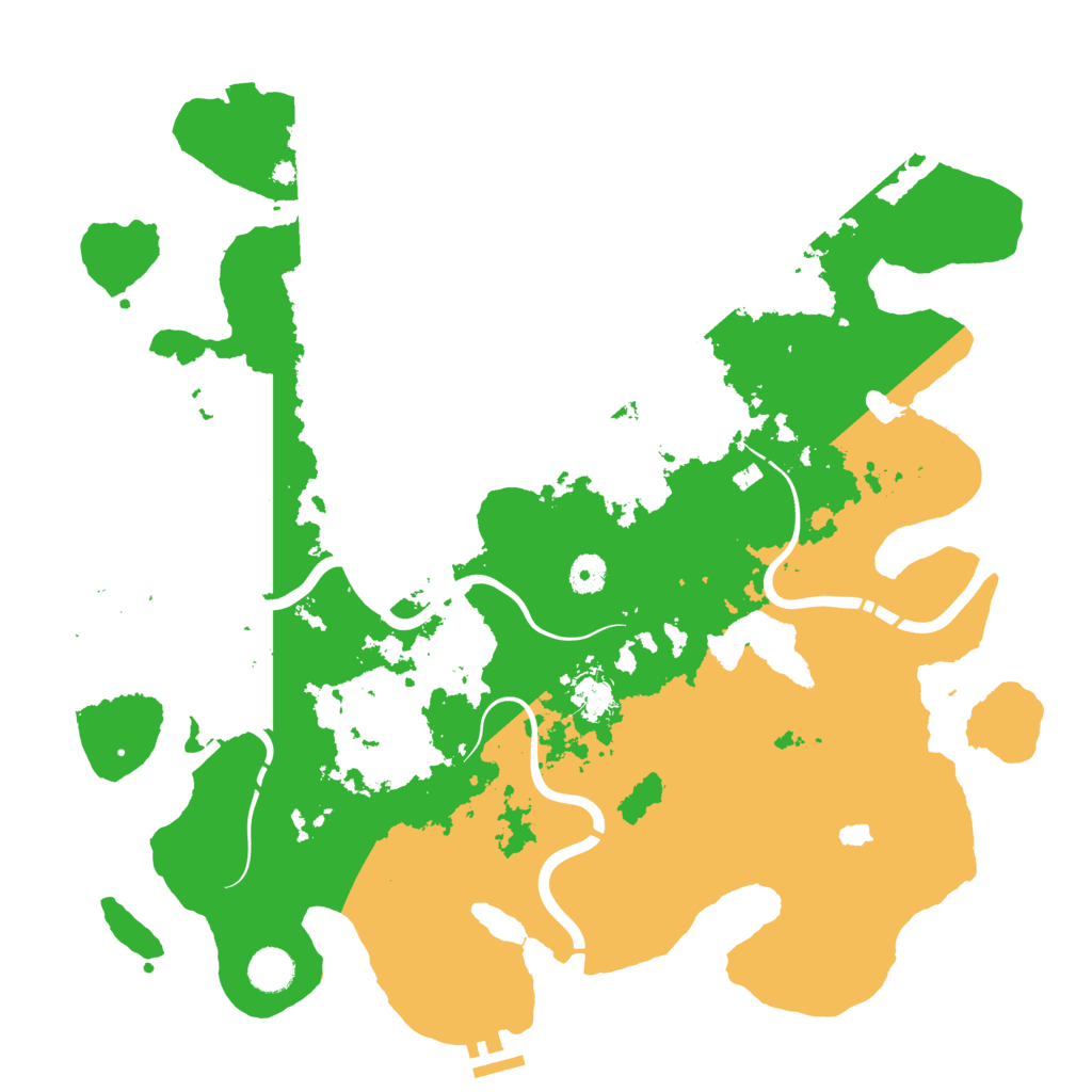 Biome Rust Map: Procedural Map, Size: 4250, Seed: 867785786
