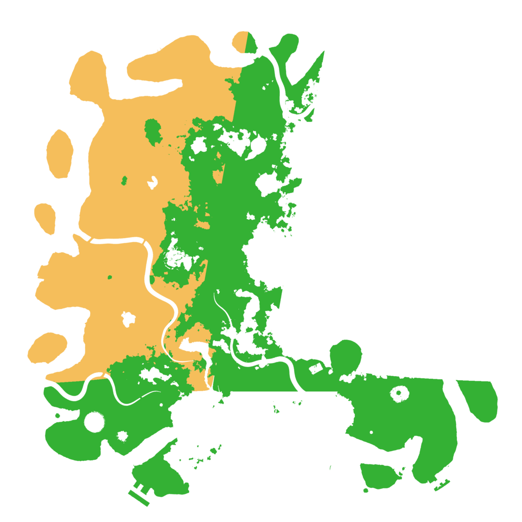 Biome Rust Map: Procedural Map, Size: 4500, Seed: 1752214126