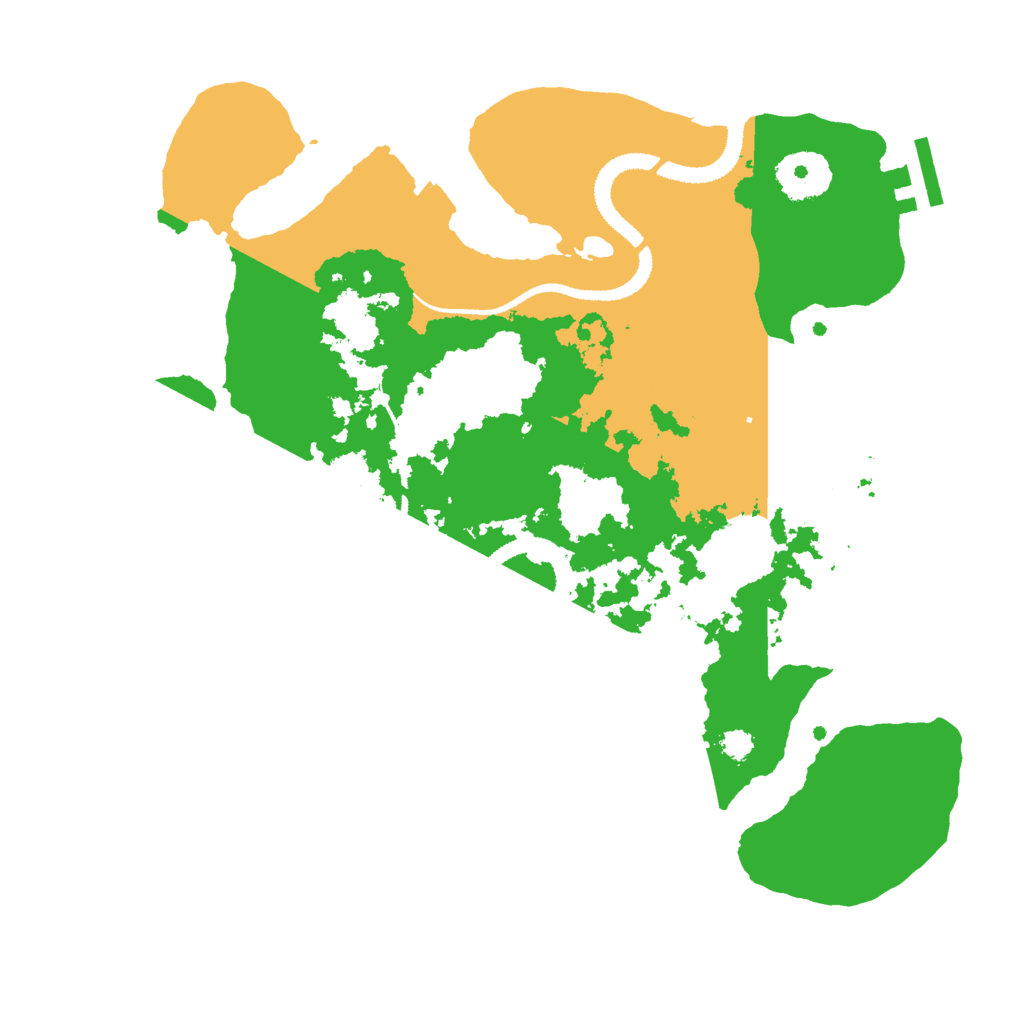 Biome Rust Map: Procedural Map, Size: 3000, Seed: 427143482